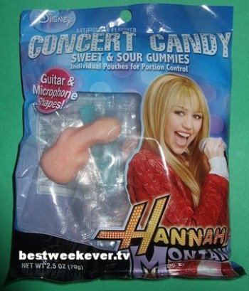 Hanna Montana Concert Candy