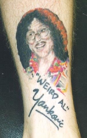 Weird Al Tattoo