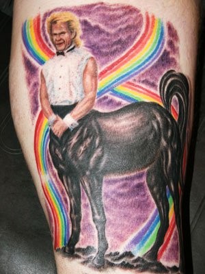 Swayze Centaur Tattoo