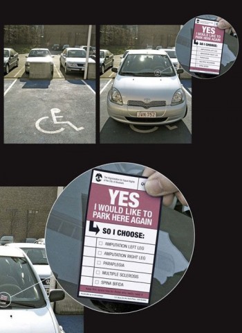 Handicap Warning
