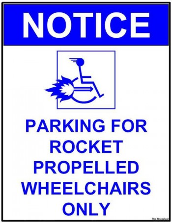 Rocket Propelled Wheelchairs