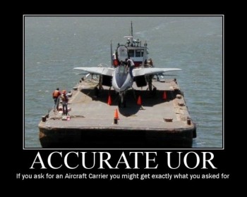 Accurate UOR