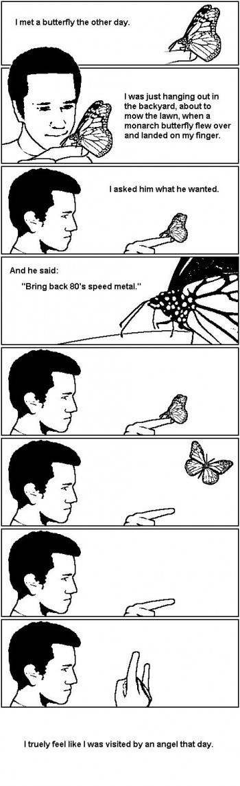 I Met A Butterfly The Other Day