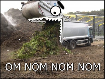 Om Nom Nom Nom Garbage Truck