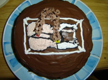 Tubgirl Cake