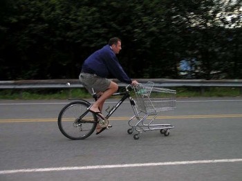 Shopping Cart Bike