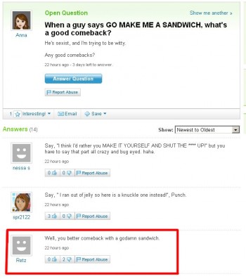 Make Me A Sandwich