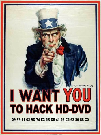 I Want You To Hack HD-DVD
