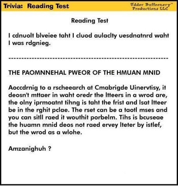 Reading Test