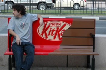 Kit Kat Bar Bench