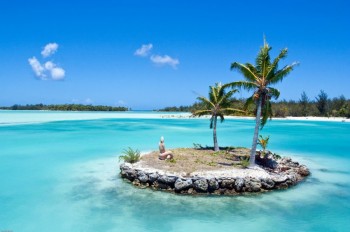 Bora Bora Village In The Water