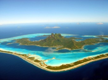 Bora Bora Village In The Water