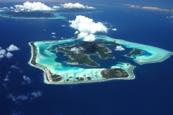 Bora Bora Village In The Water