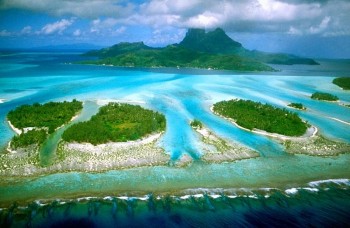 Bora Bora Village In The Water
