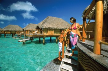 Bora Bora Village In The Water
