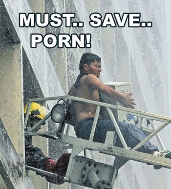Must.. Save.. Porn!