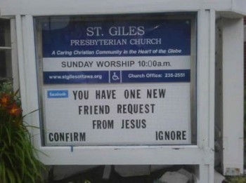 Friend Request From Jesus