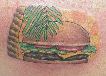Hamburger Tattoo