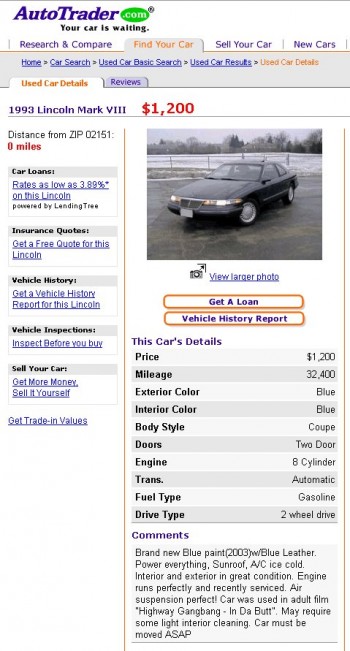 Used Car For Sale