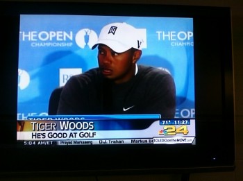 Tiger Woods Caption