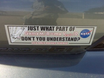 It's Just Rocket Science