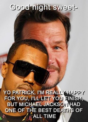 Yo Partick, I'll Let You Finish