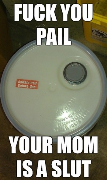 Agitate Pail before use