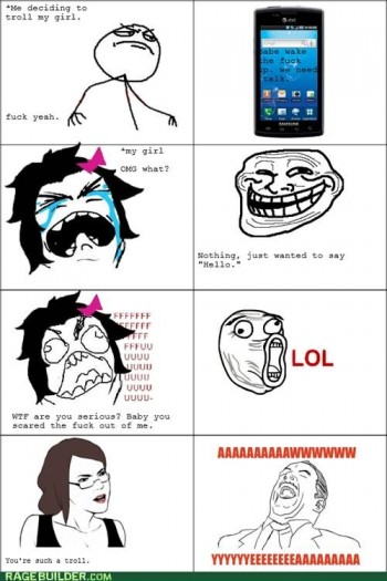 Girlfriend got trolled!