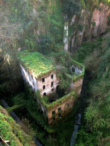 Abandoned Mill from 1866. - Sorrento, Italy