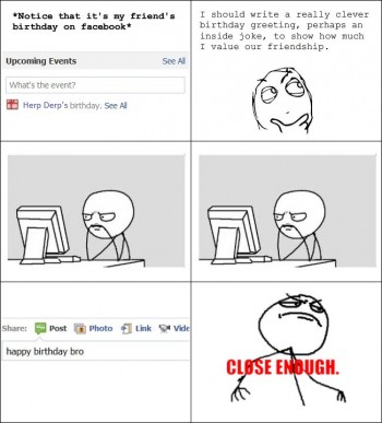 Facebook Birthdays