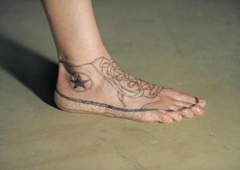 Shoe Tattoo