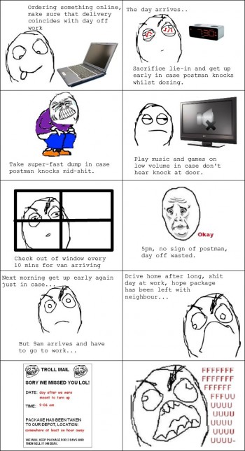 Mail Delivery Rage