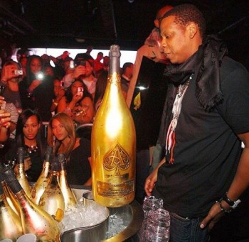 Bottle of Ace of Spades "Midas"