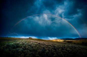 Rainbow In Montana