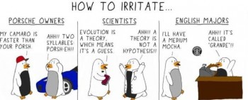 How to irritate a bunch of people