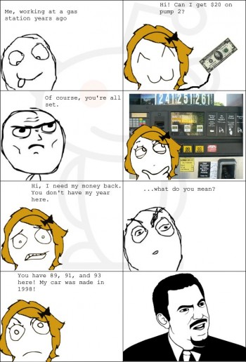 Gas Station Rage