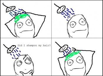 Shampooing Hair