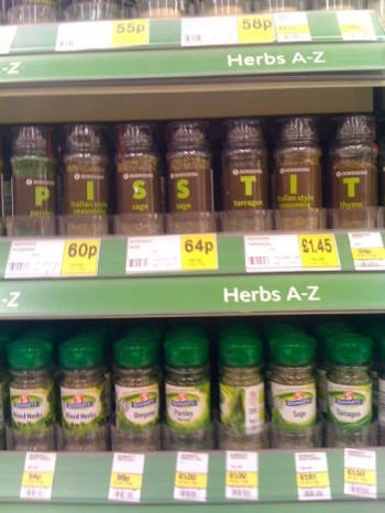 Supermarket Scrabble
