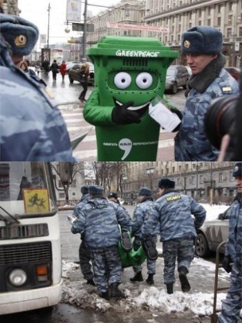 Soviet Russia Doesn't Like Greenpeace