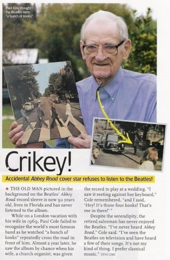Old Man No Like The Beatles