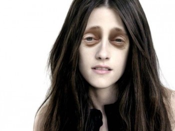 Kristen Stewart with Steve Buscemi's Eyes