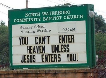 You Can't Enter Heaven