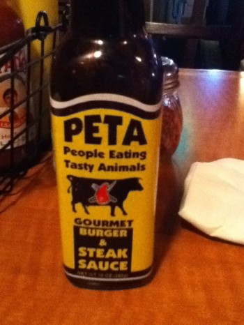 PETA Steak Sauce