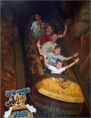 Log Ride Attack!