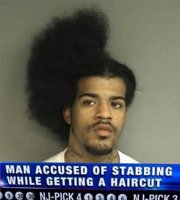While Getting Haircut