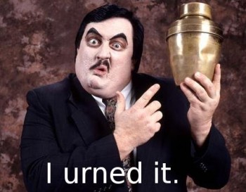 I urned it