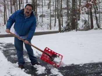 Home Made Snow Shovel