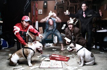 Dog Scrabble Fight