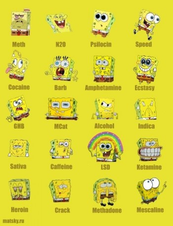 SpongeBob On Drugs
