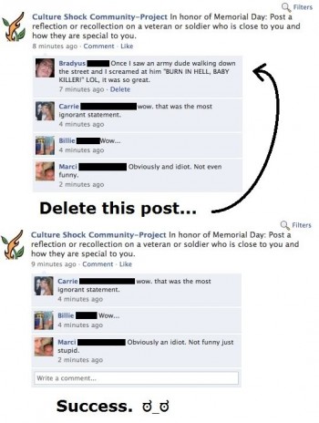 Facebook Trolling